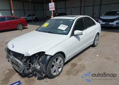 2014 Mercedes-Benz C 250 Luxury/Sport from USA, damaged, VIN WDDGF4HB6ER295673